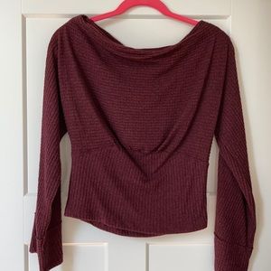 Free People long sleeve shirt